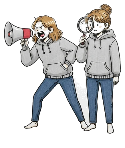 Hand-drawn illustration from “Introverts aren't shy. They're saving their energy.”