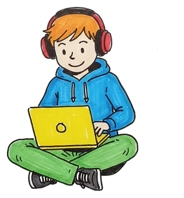 Hand-drawn illustration from “Myth: All Programmers Are Introverts”